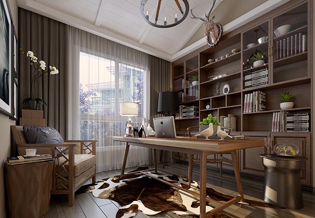 書房怎么裝修才有“氛圍感”？